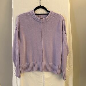 Target Lavender Crew Neck Sweater